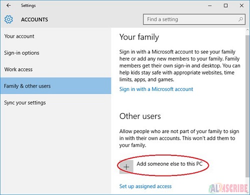  how to make another account an admin, like guest account or system users Step 3