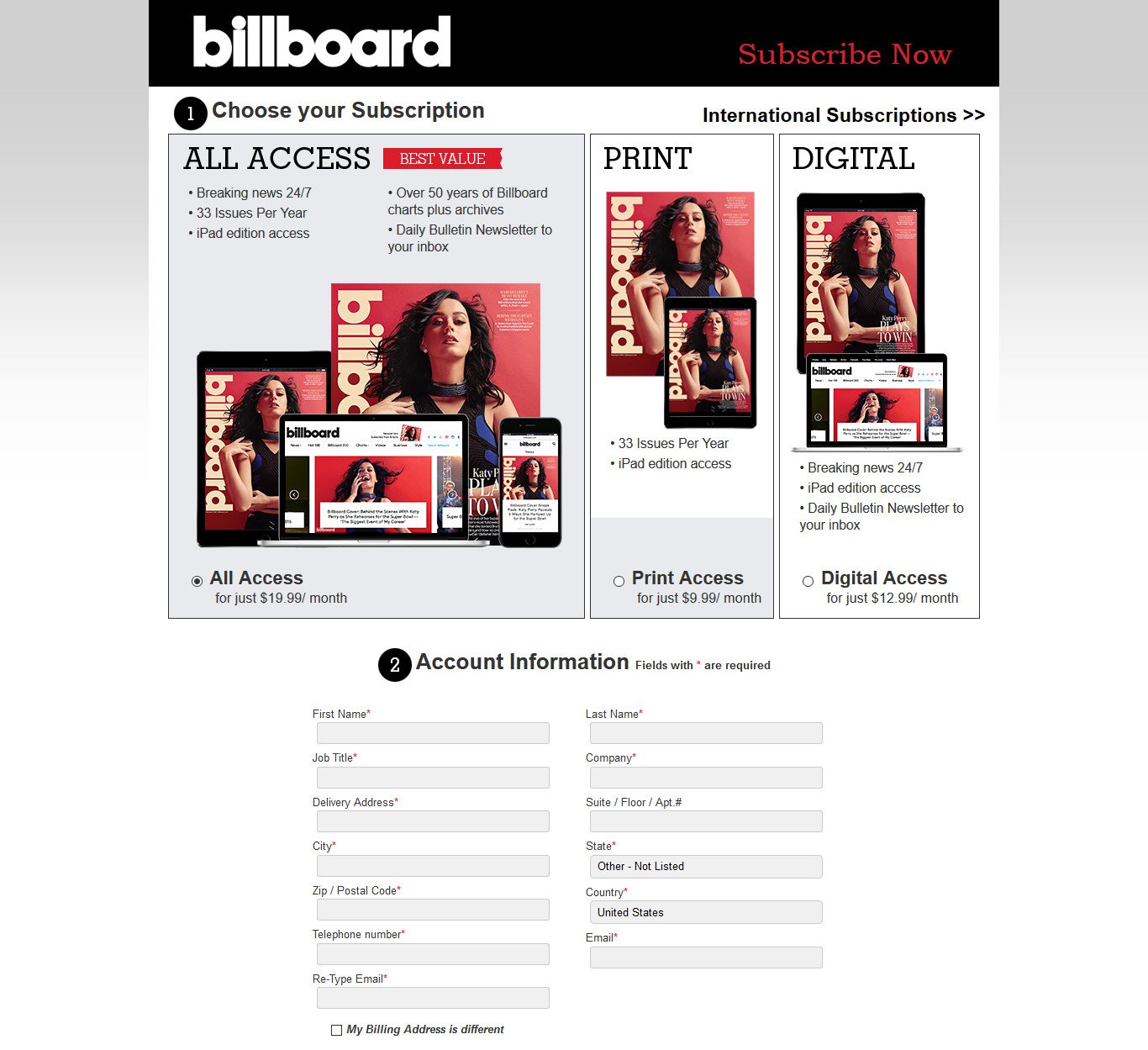 Get Magazines Daily With Billboard Digital Subscription