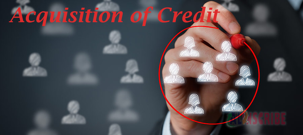 acquisition of credit