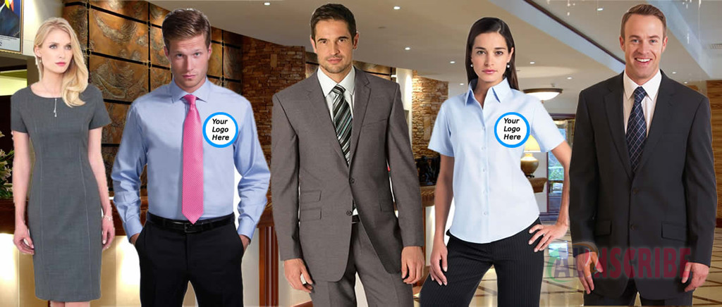 business work wear with logo