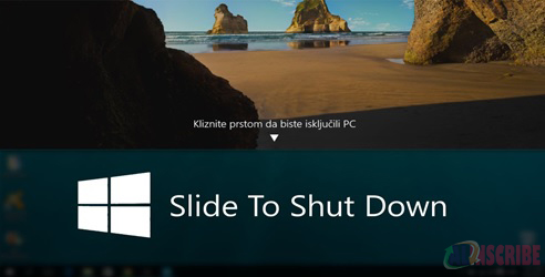 Enable Slide to Shutdown tricks in windows 10