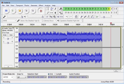 Audacity tool