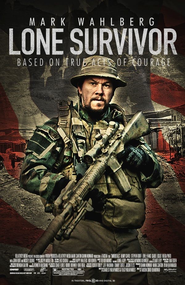 Mark Wahlberg in the Lone Survivor