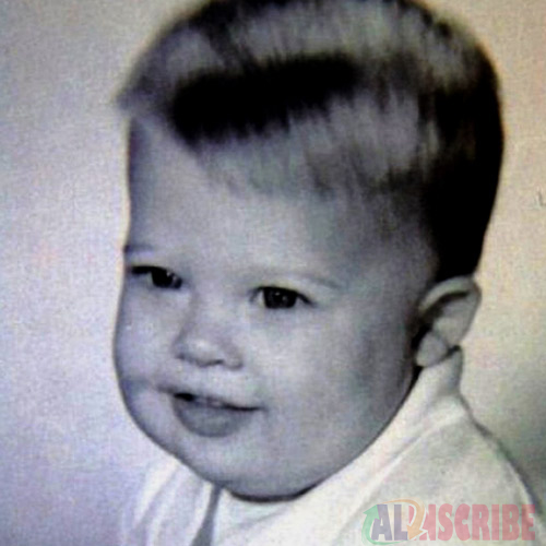 Childhood Photo of Brad Pitt
