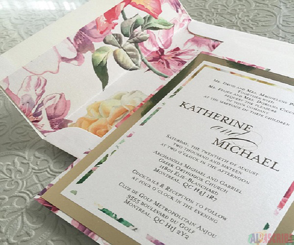 Invitations card