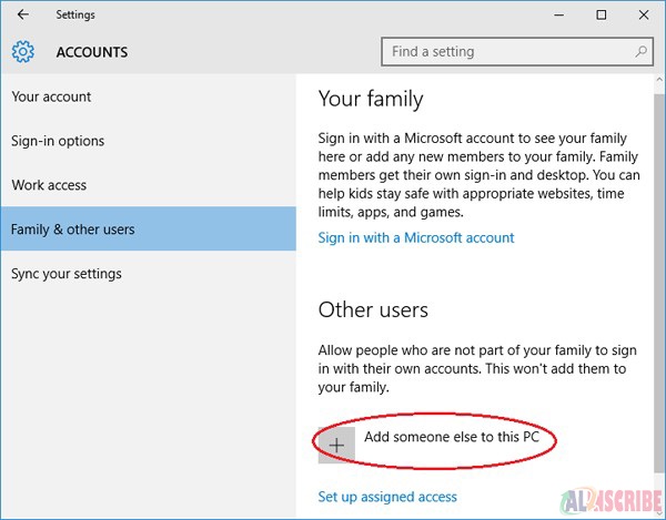 How to add guest account step 2