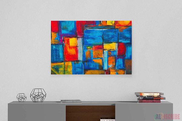 Color splash canvas prints