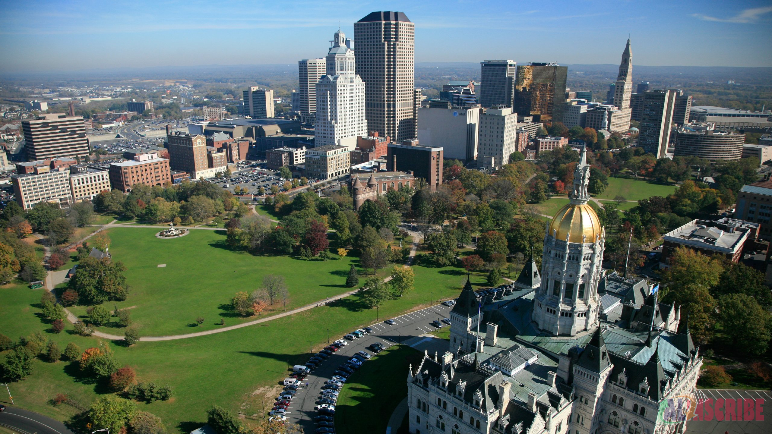 City scape of Connecticut