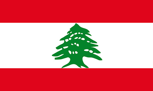 flag of Lebanon 