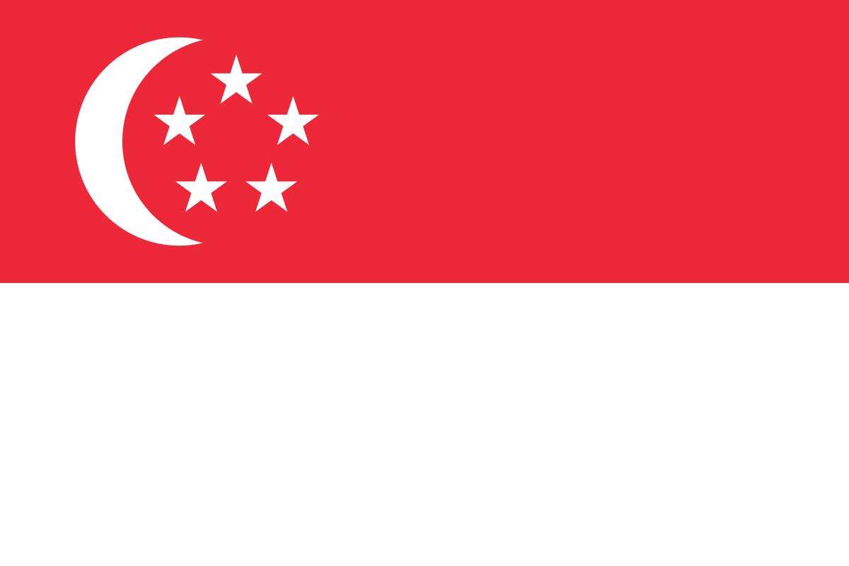 flag of Singapore 