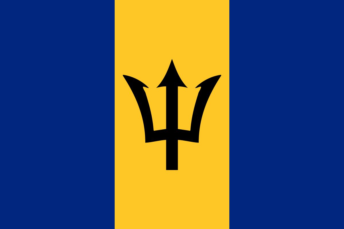 flag of Barbados 