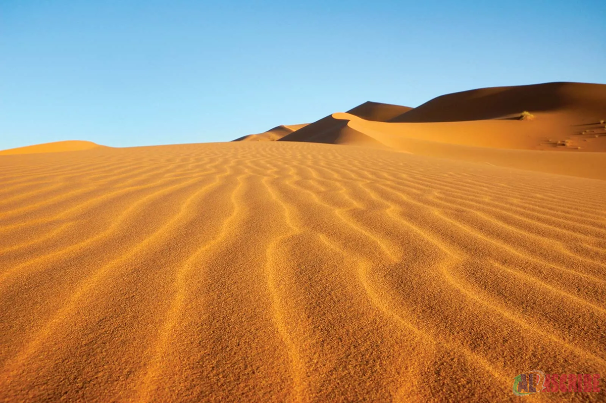 sand dunes within largest countries