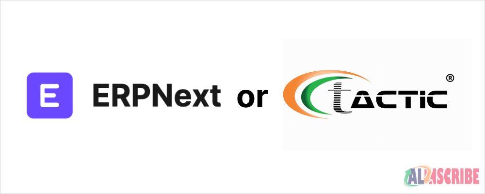 ERPNext vs. Tactic