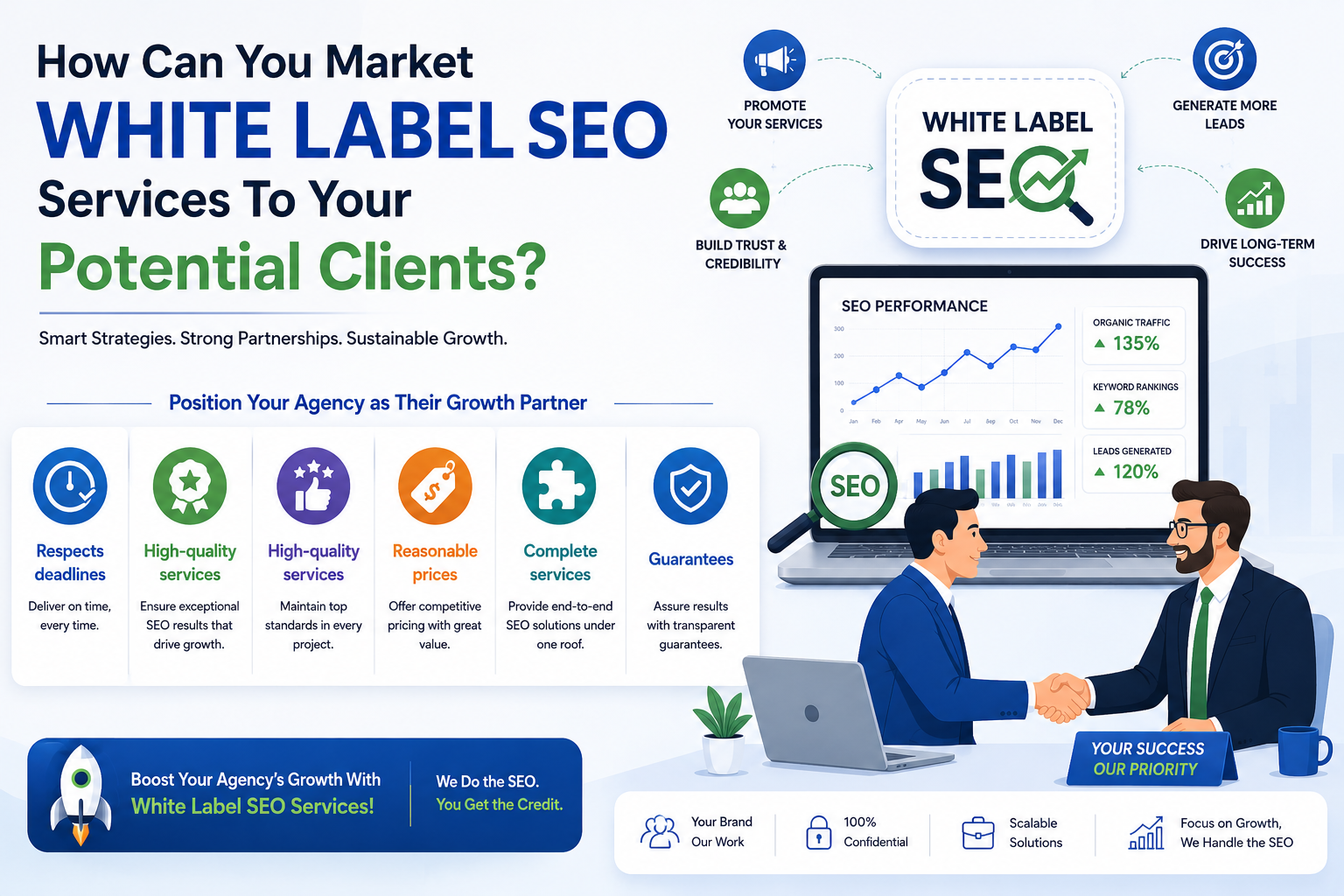 How Can You Market White Label SEO Services To Your Potential Clients?