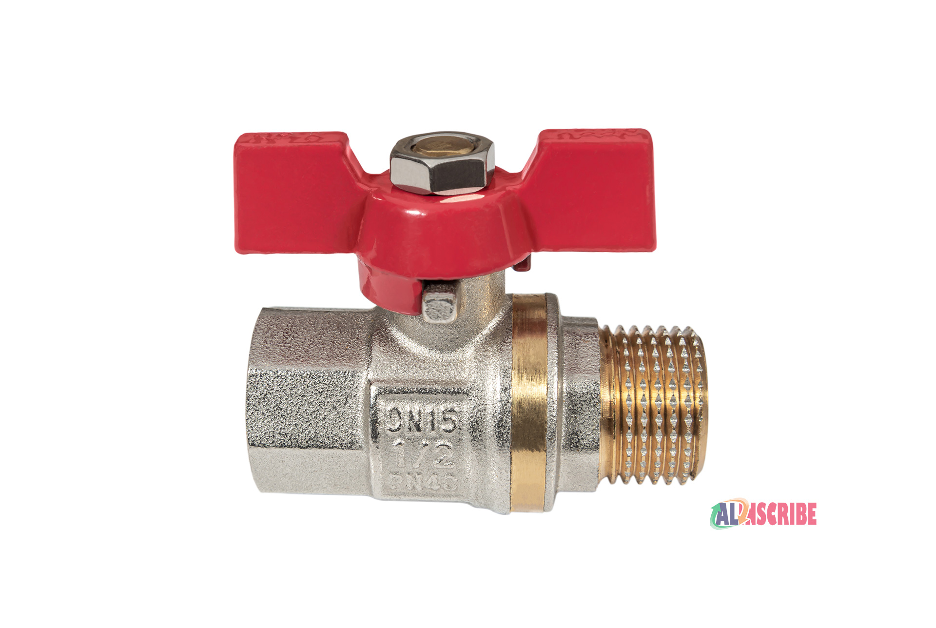 ball-valve-with-red-handle-white-background